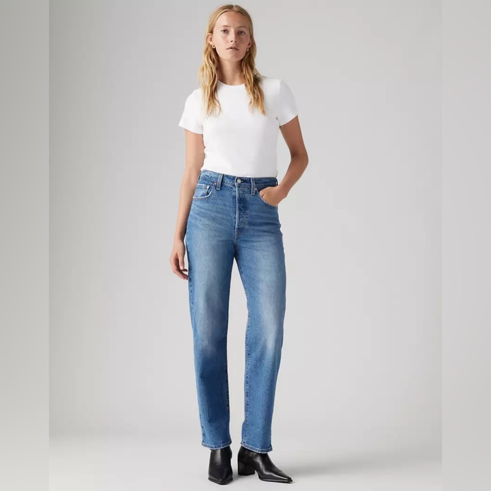 Levi's Women's Straight Leg Blue Jeans